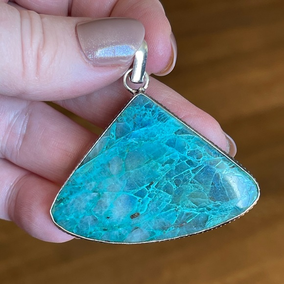 Earth Art hand crafted artisan Jewelry - Rare Quantum Quattro ✨Charged✨ Silver pendants